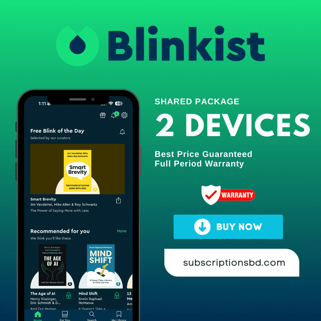 BLINKIST Premium Subscription