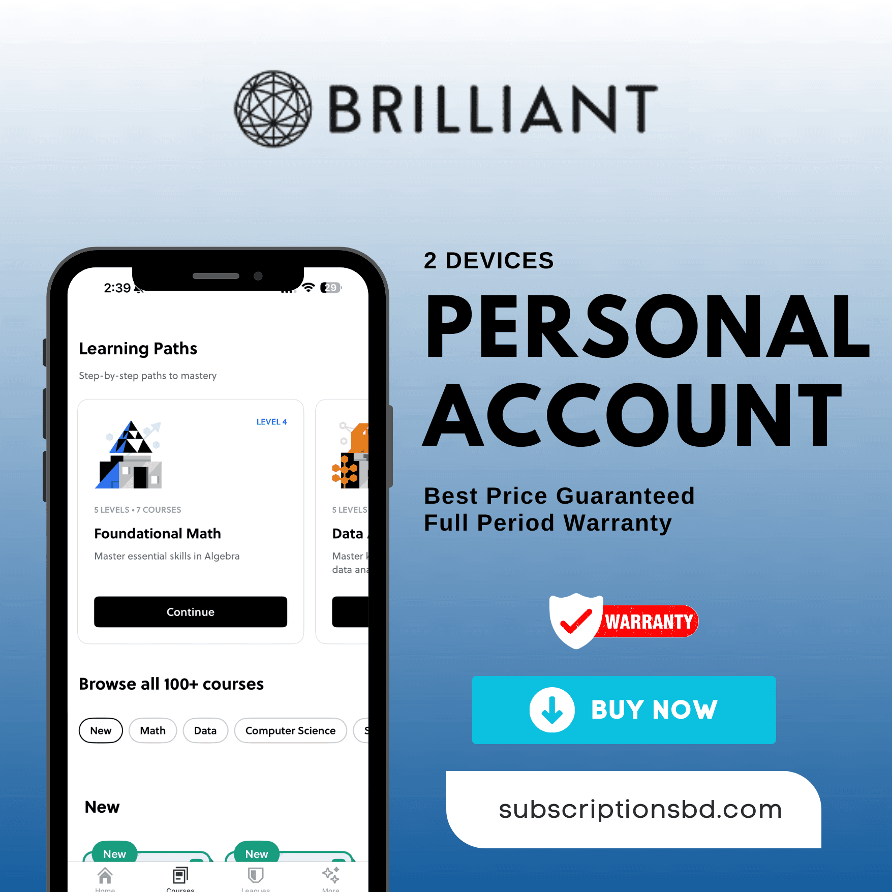 Brilliant.org Subscription