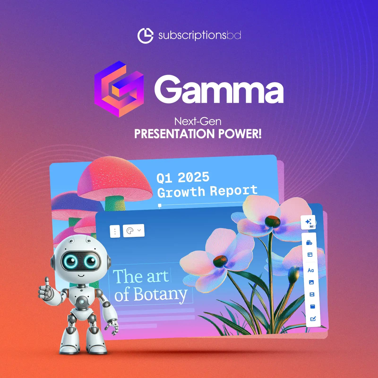 Gamma AI Personal Subscription