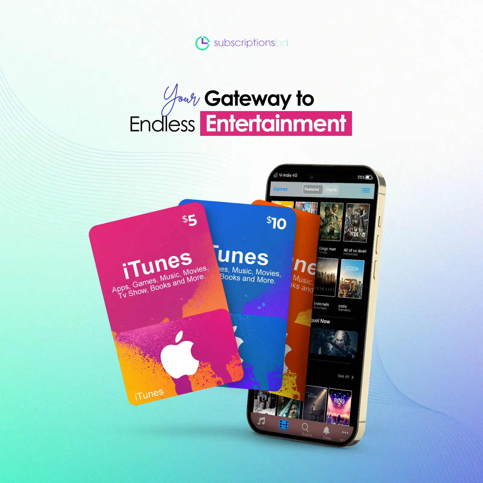 iTunes Digital Gift Card
