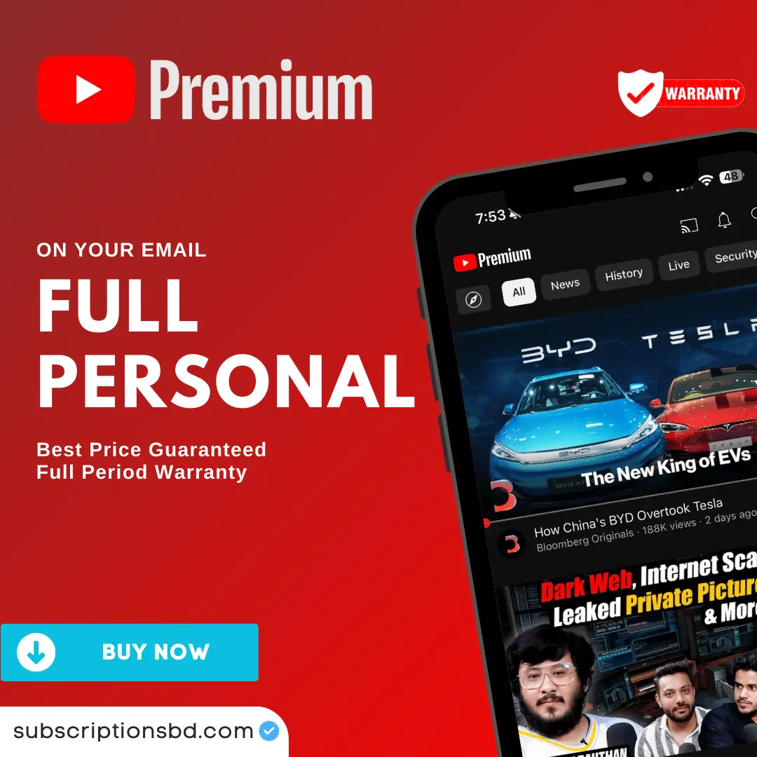 Youtube Premium Subscription